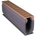 Stegmeier Stegmeier SDDTEACH 10 ft. Frontier Deck Drain Tan with Adapters SDDTEACH